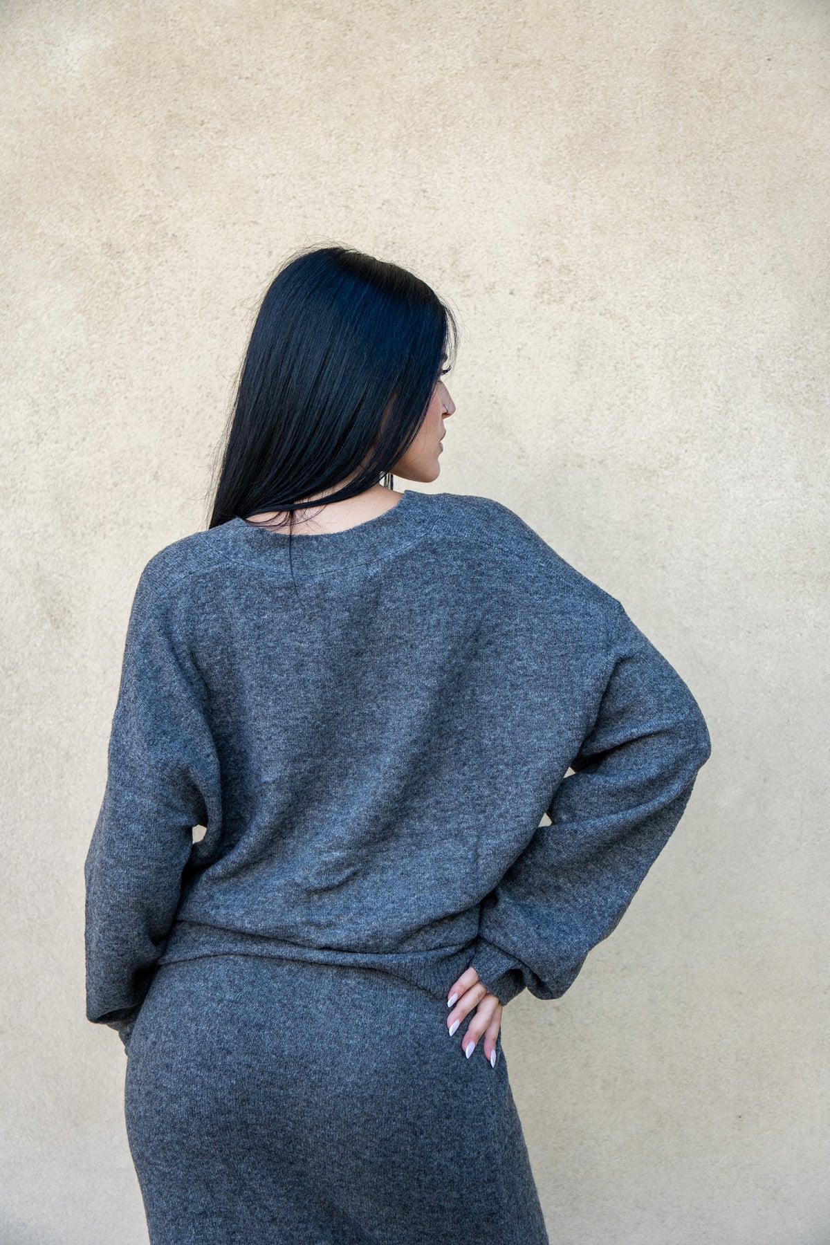 Cardigan Melrose Grigio