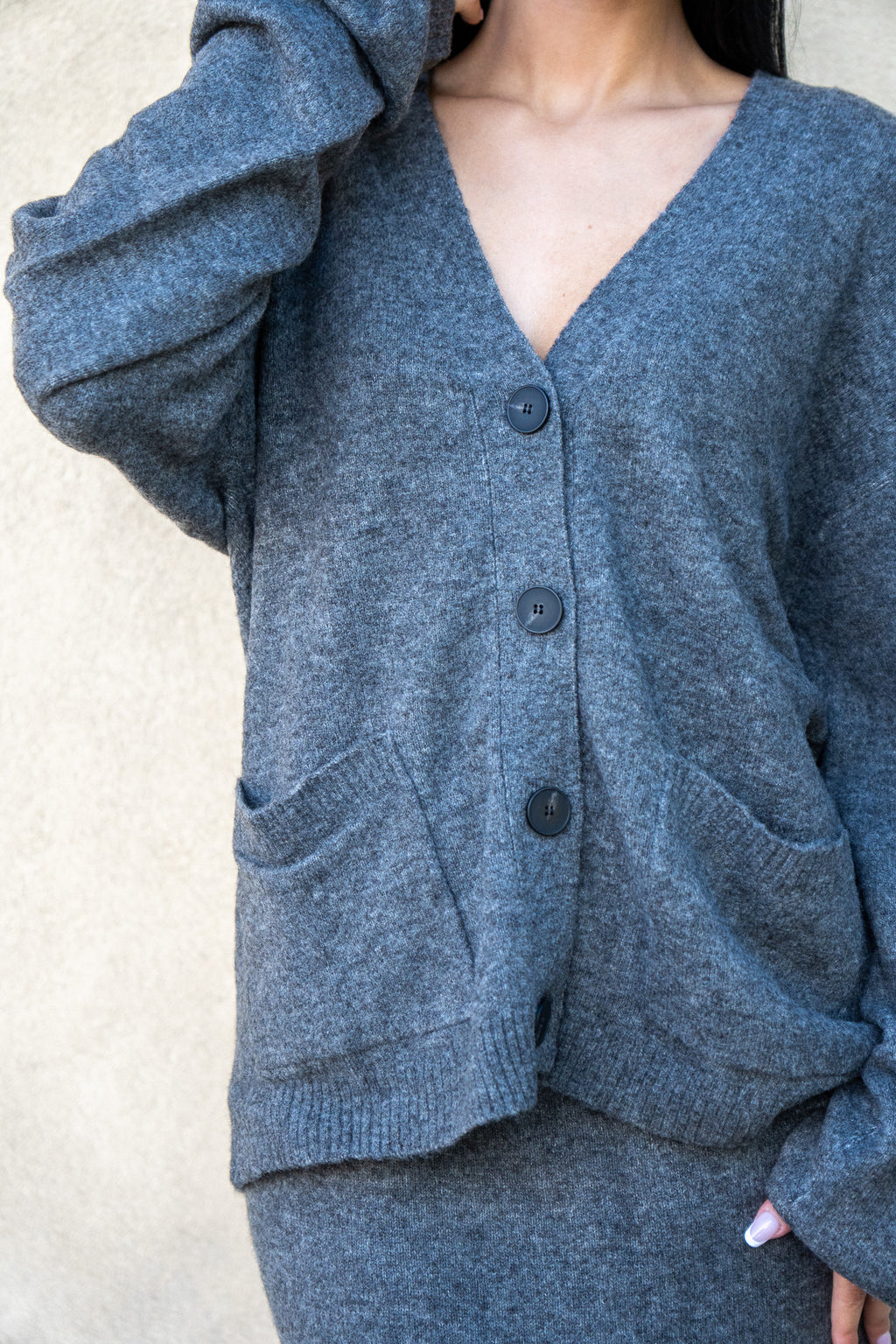 Cardigan Melrose Grigio