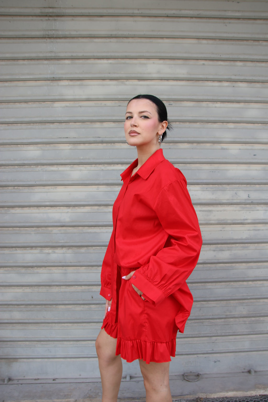 Coordinato Magnolia Rosso