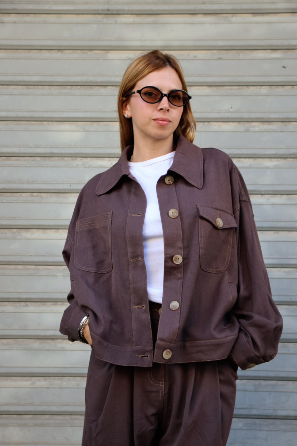 Camicia Ellen Choco