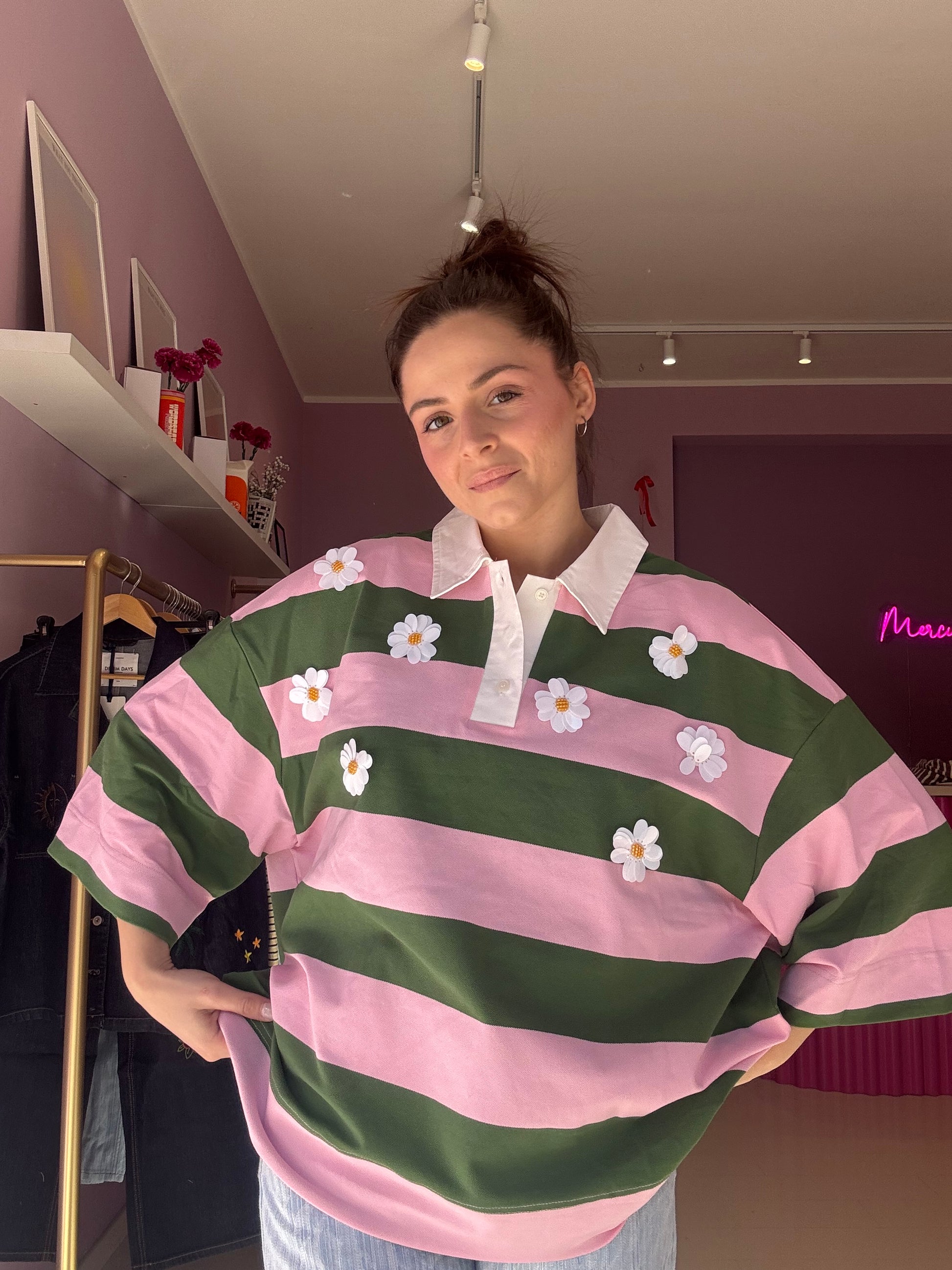 T-Shirt Flower Verdone