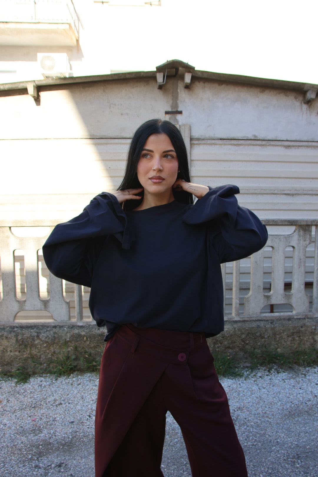 Maglia Olivia Blu