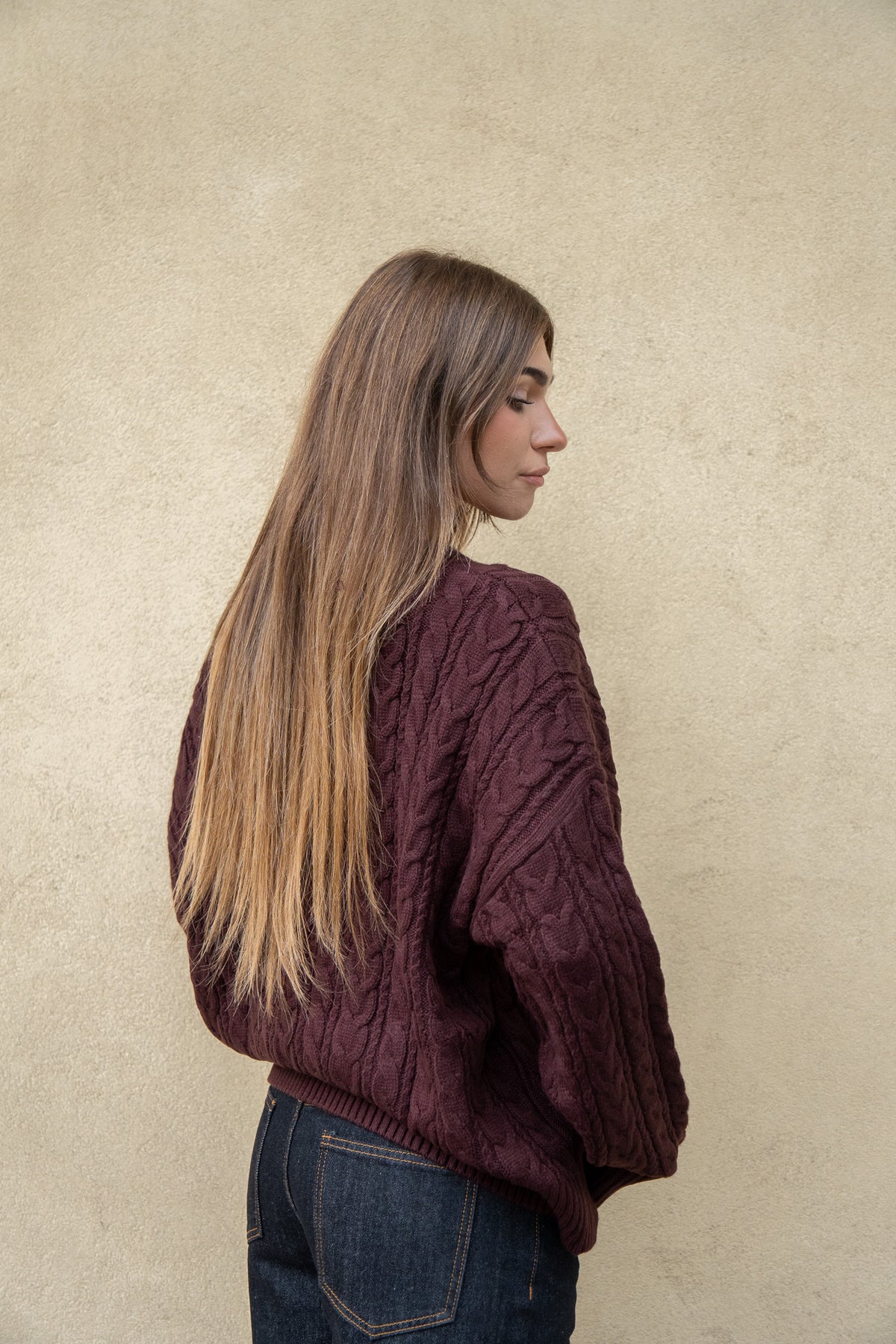 Maglione Camille Bordeaux