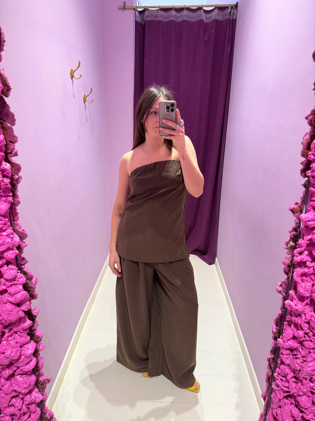 Pantaloni Nora Choco