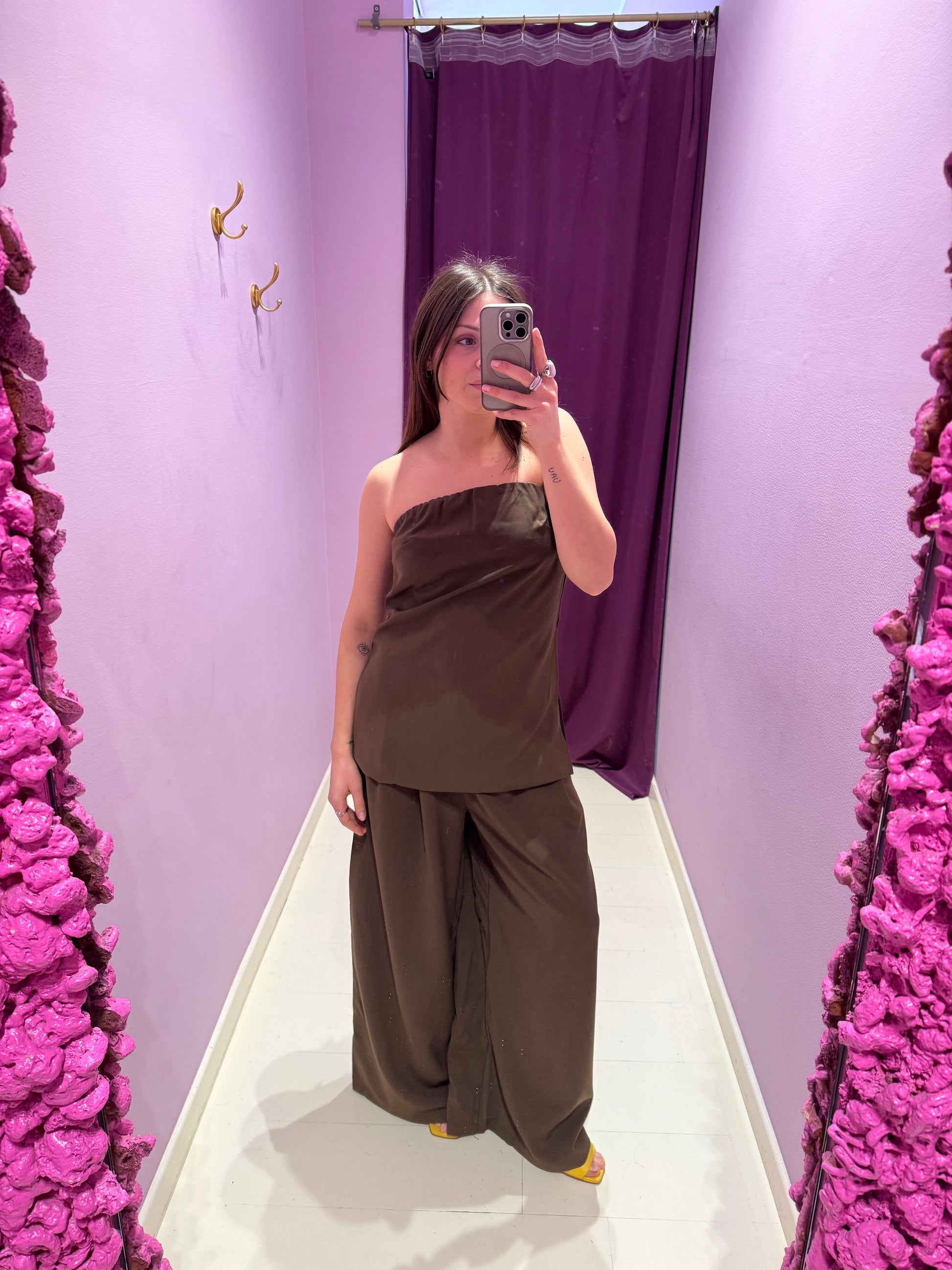 Pantaloni Nora Choco