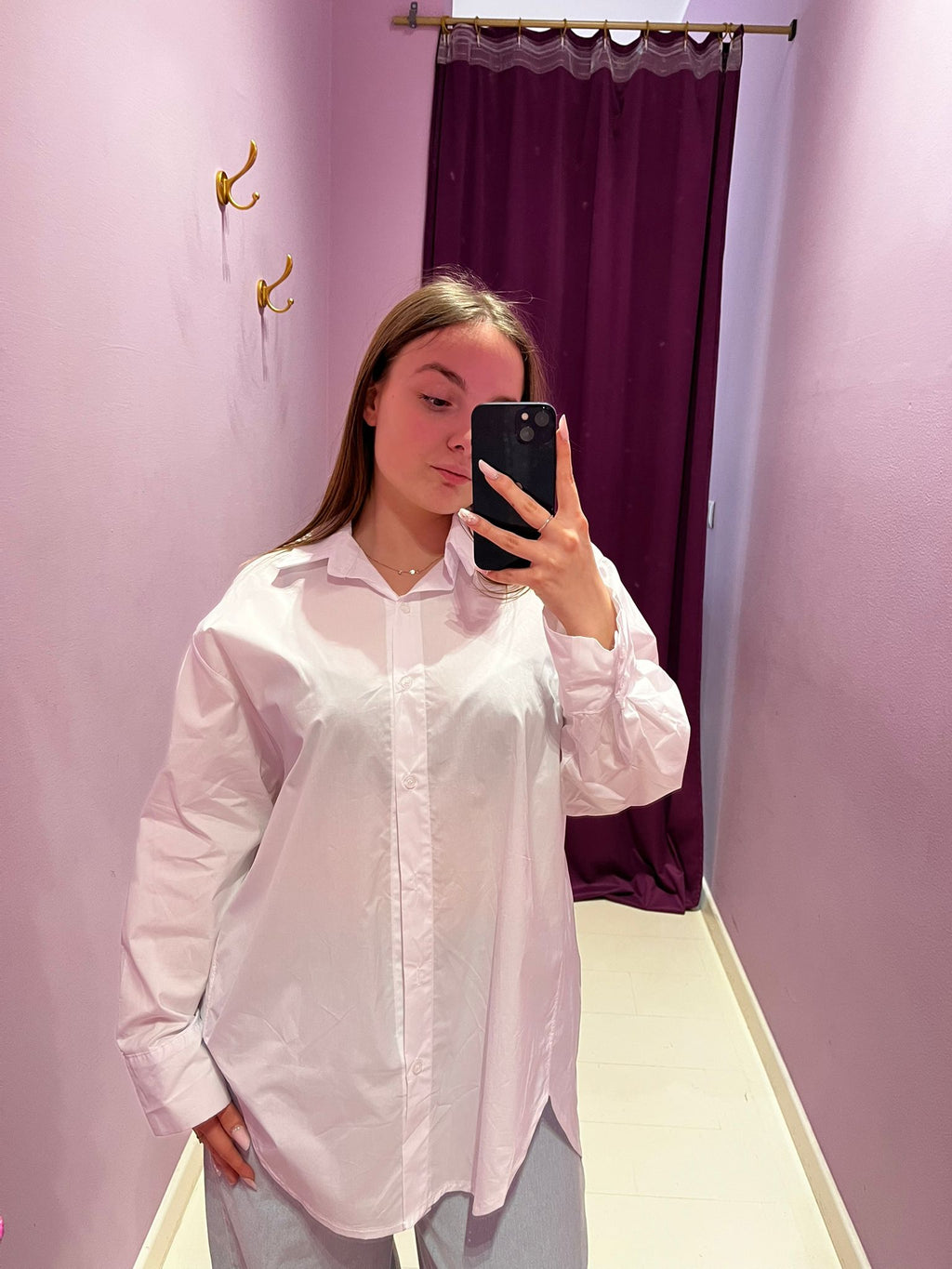 Camicia Over Bianca