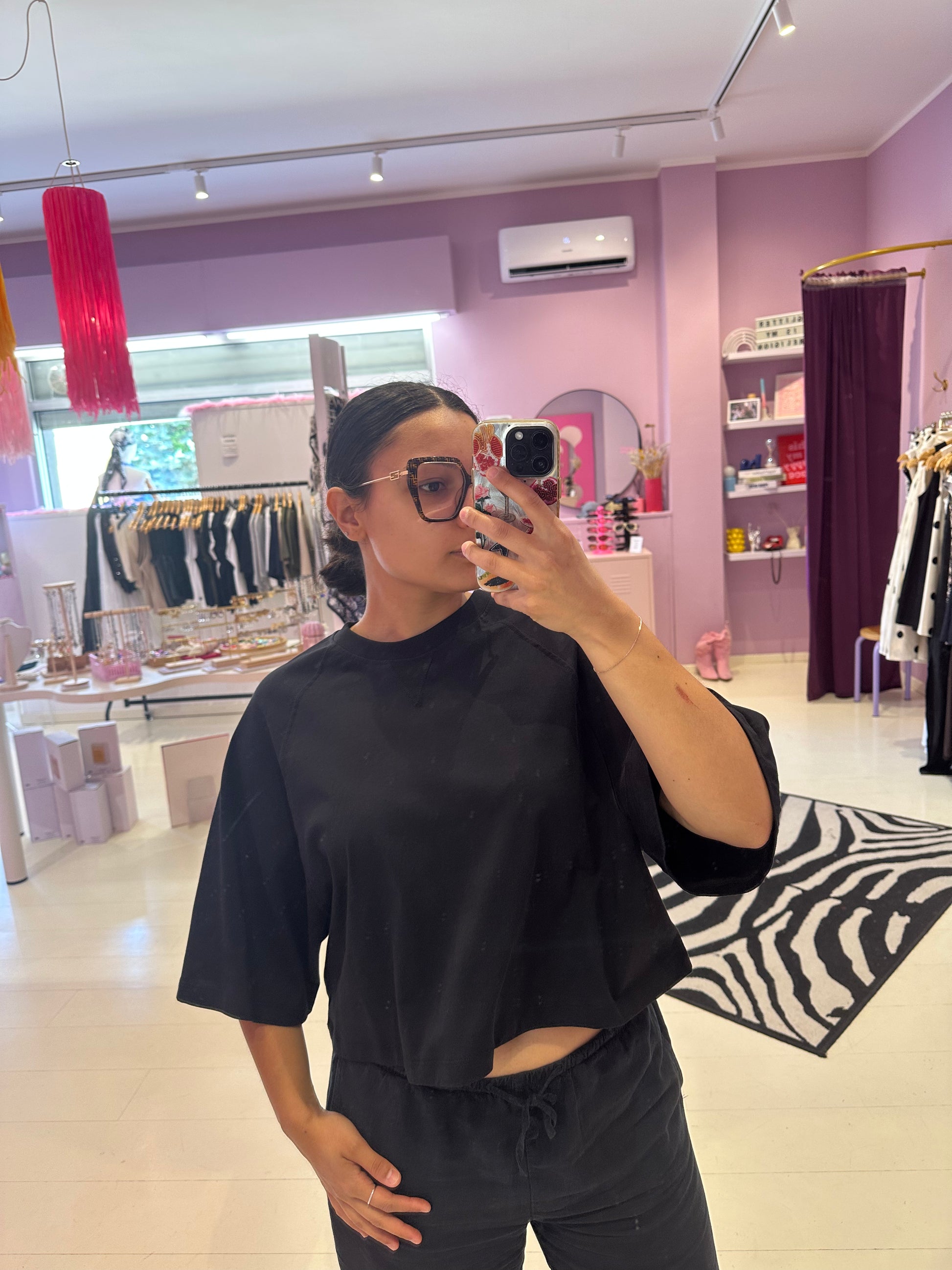 T-Shirt Charlotte Nera