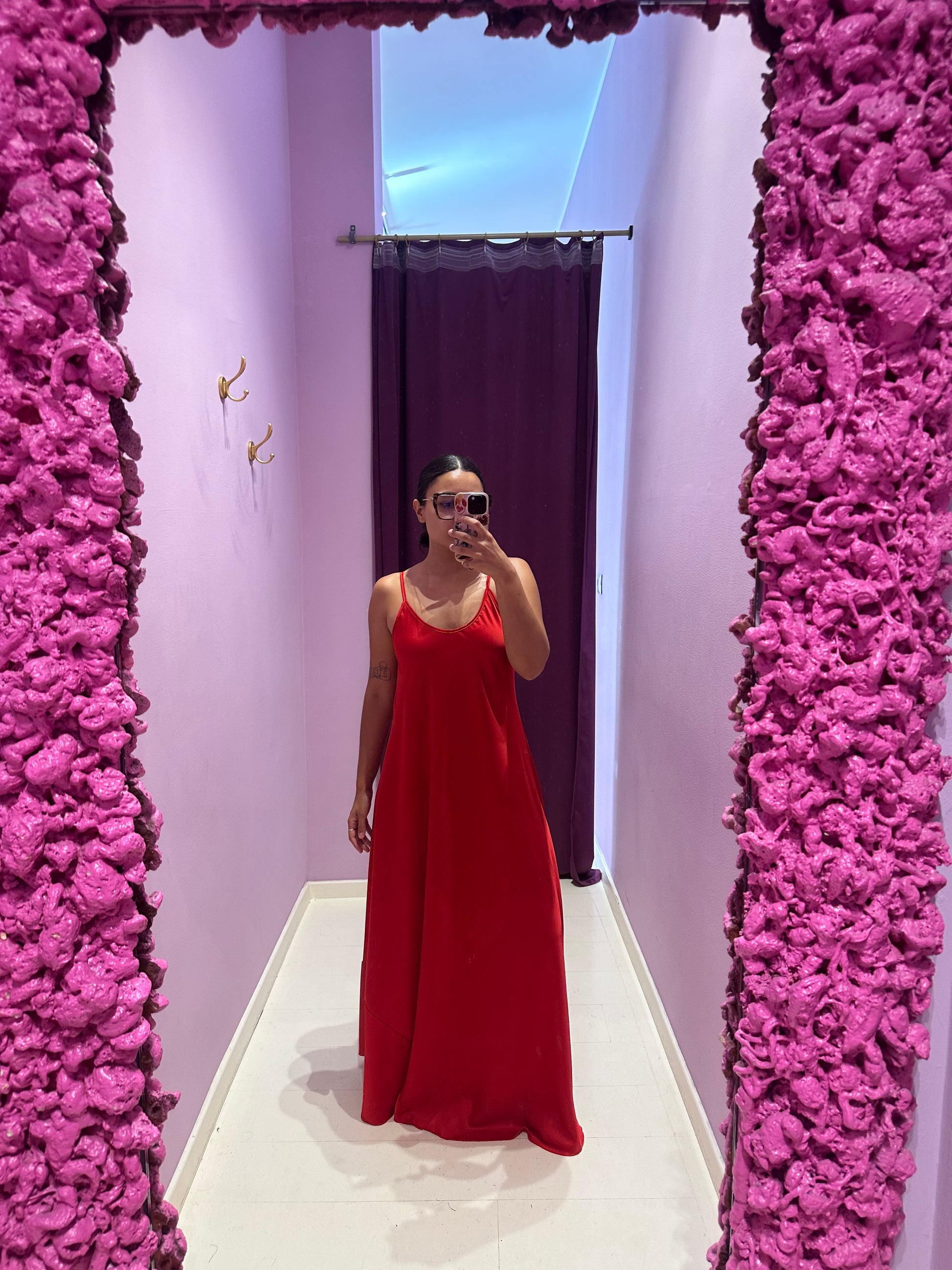 Abito Atene Rosso