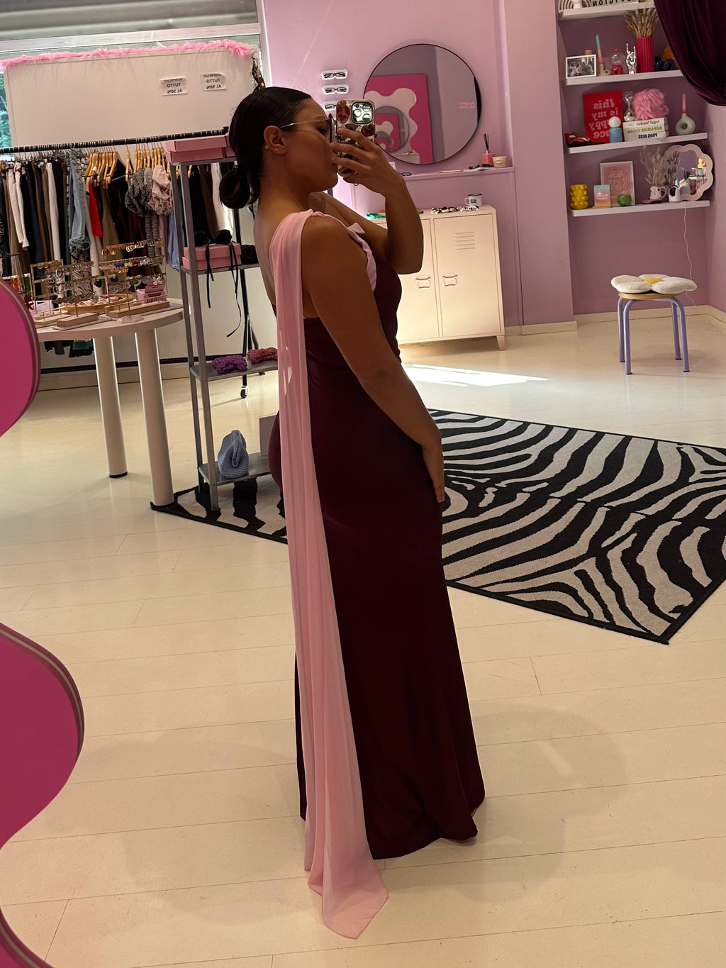 Abito Capri Bordeaux