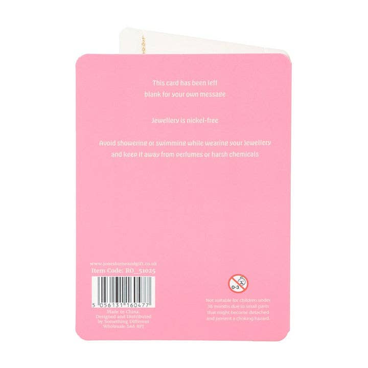 Collana con Stivale da Cowboy su Biglietto di Auguri